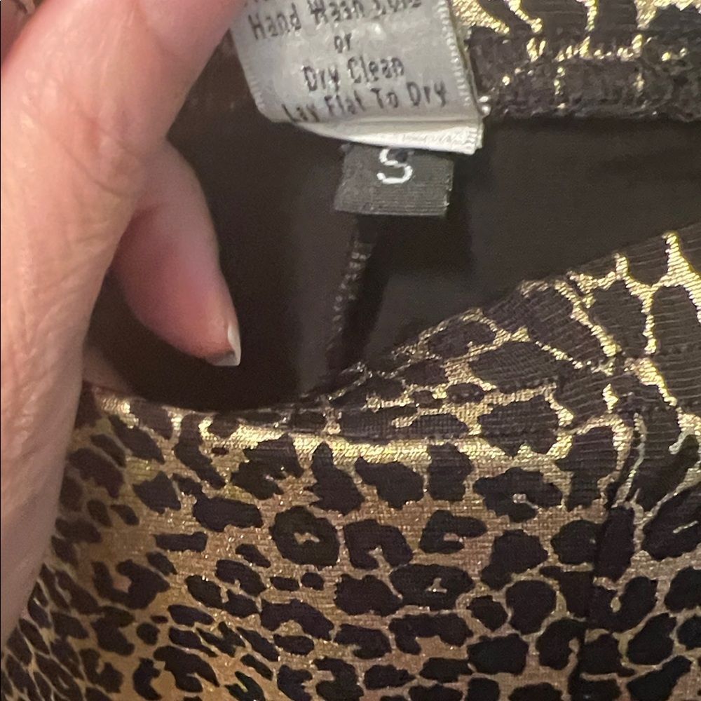 #1228=Leopard Print Leggings - Picture 3 of 6